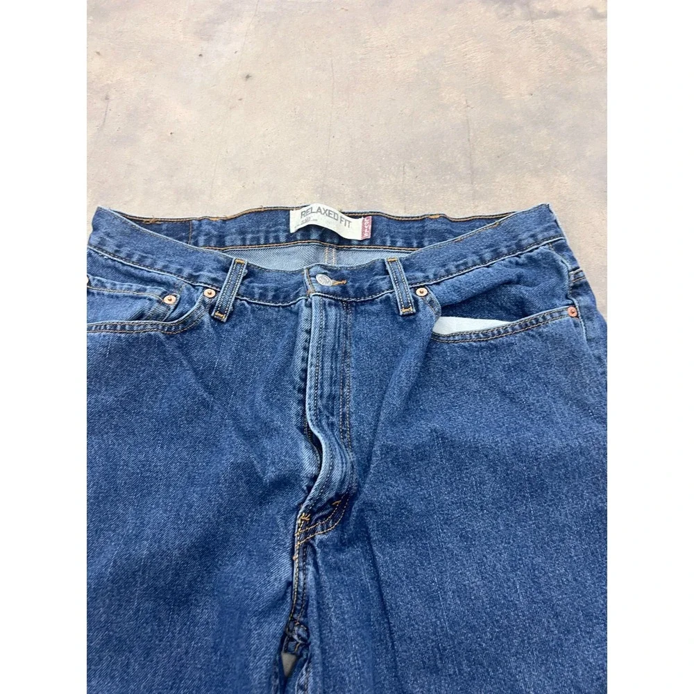 Vintage Levi's 550 Jeans Men 38x30 Blue Denim Relaxed Fit Baggy Skate Streetwear